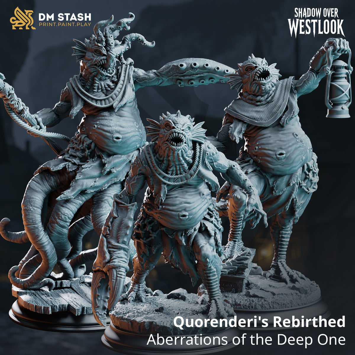 Shadow Over Westlook October 2026 Release | Paintable 3D Resin Printed Miniature by DM Stash