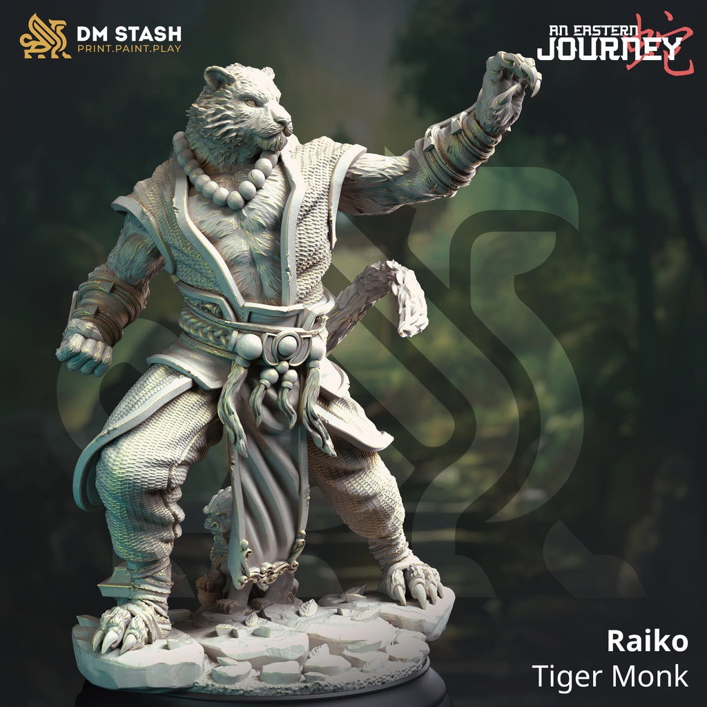An Eastern Journey December 2024 Release | Paintable 3D Resin Printed Miniature by DM Stash