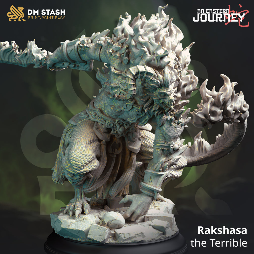 An Eastern Journey December 2024 Release | Paintable 3D Resin Printed Miniature by DM Stash