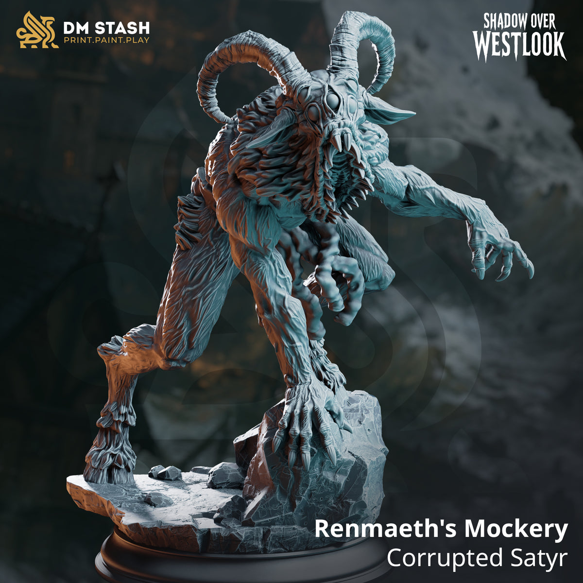 Shadow Over Westlook October 2026 Release | Paintable 3D Resin Printed Miniature by DM Stash