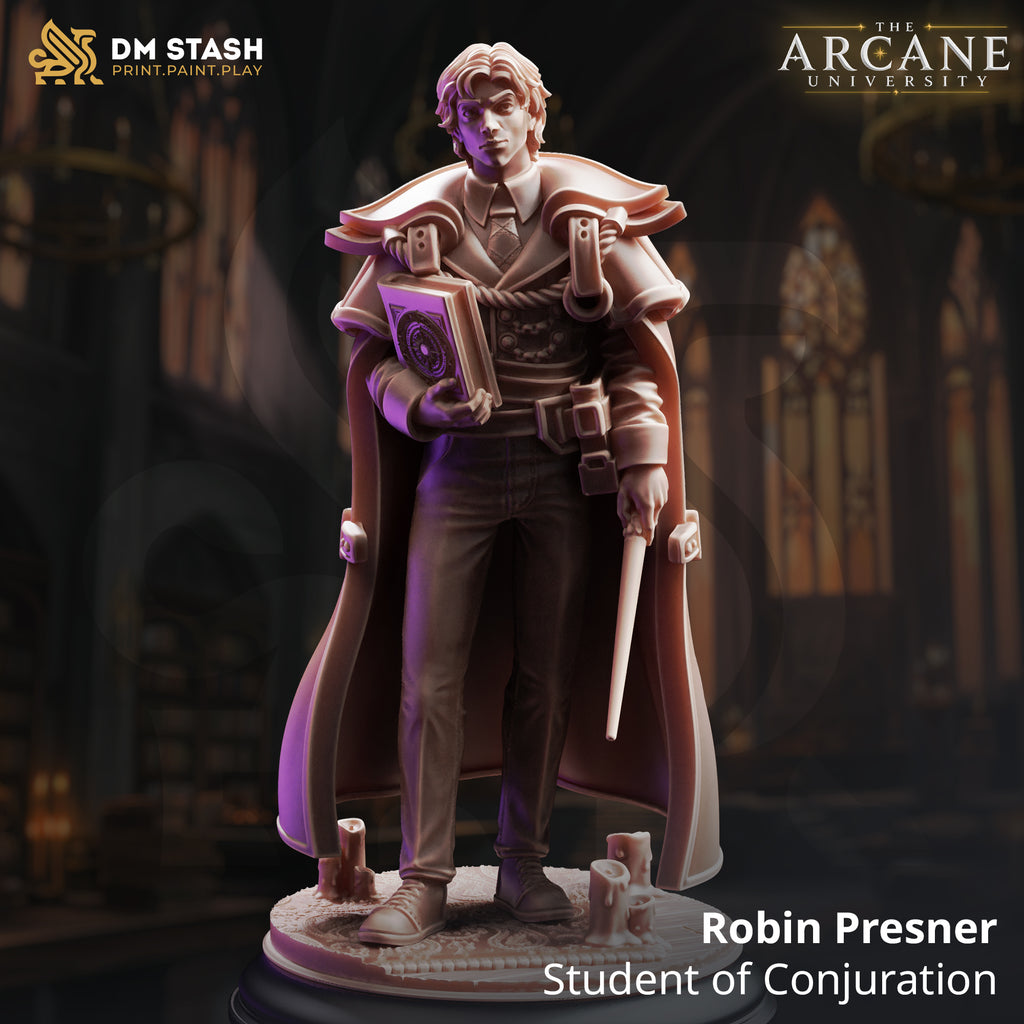 The Arcane University June 2026 Release | Paintable 3D Resin Printed Miniatures by DM Stash