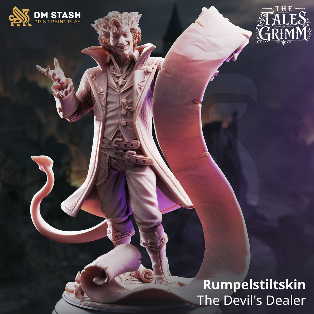 The Tales Grimm August 2026 Release | Paintable 3D Resin Printed Miniature by DM Stash