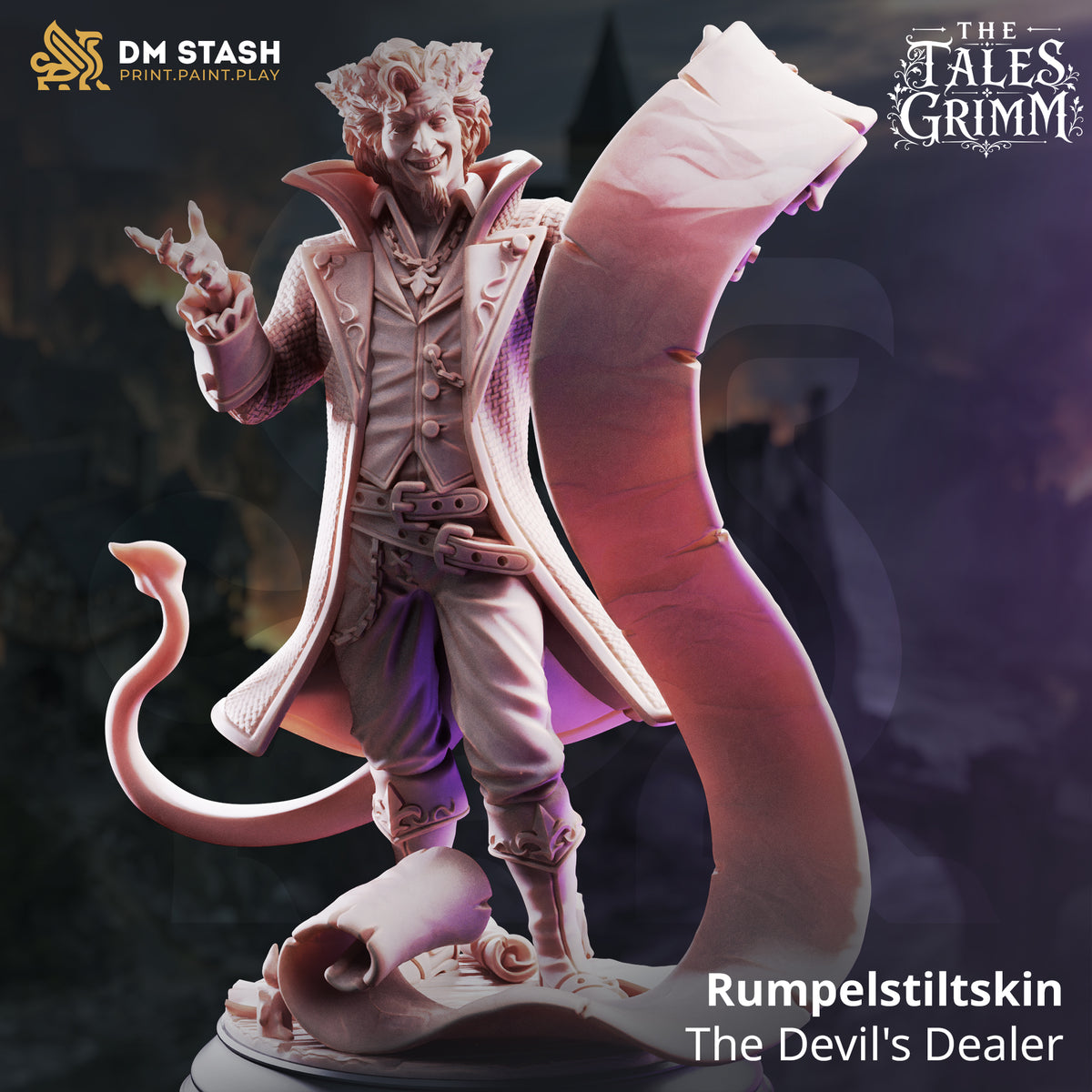 The Tales Grimm August 2026 Release | Paintable 3D Resin Printed Miniature by DM Stash