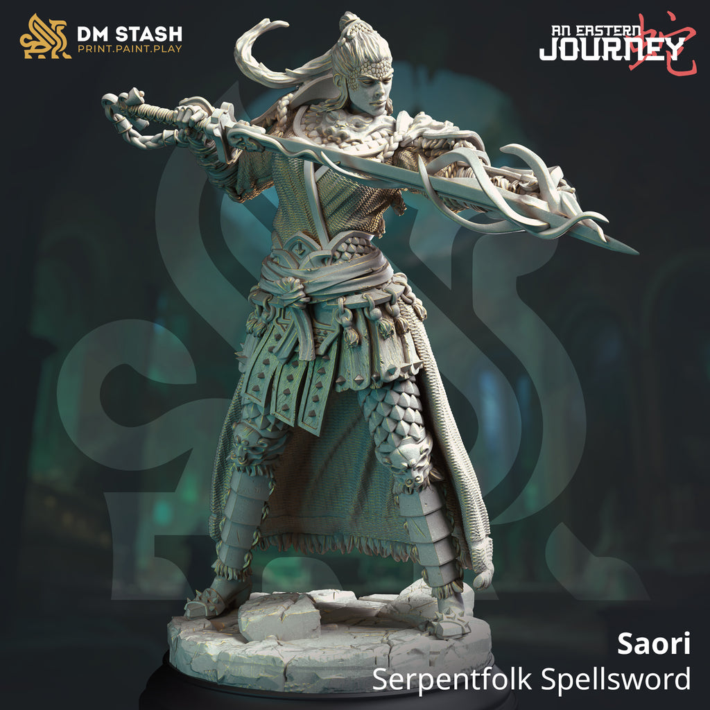 An Eastern Journey December 2024 Release | Paintable 3D Resin Printed Miniature by DM Stash