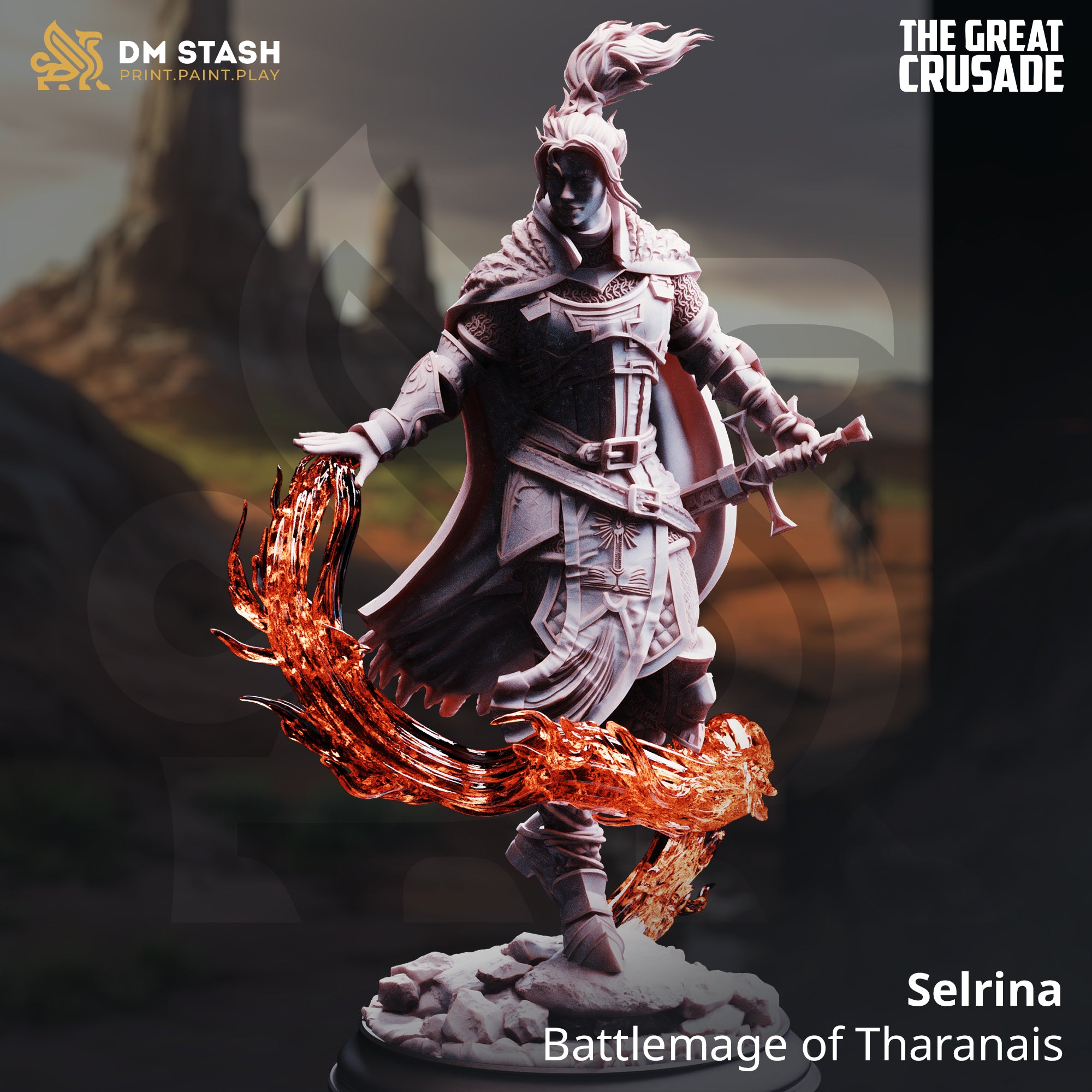 The Great Crusade January 2026 Release | Paintable 3D Resin Printed Miniature by DM Stash