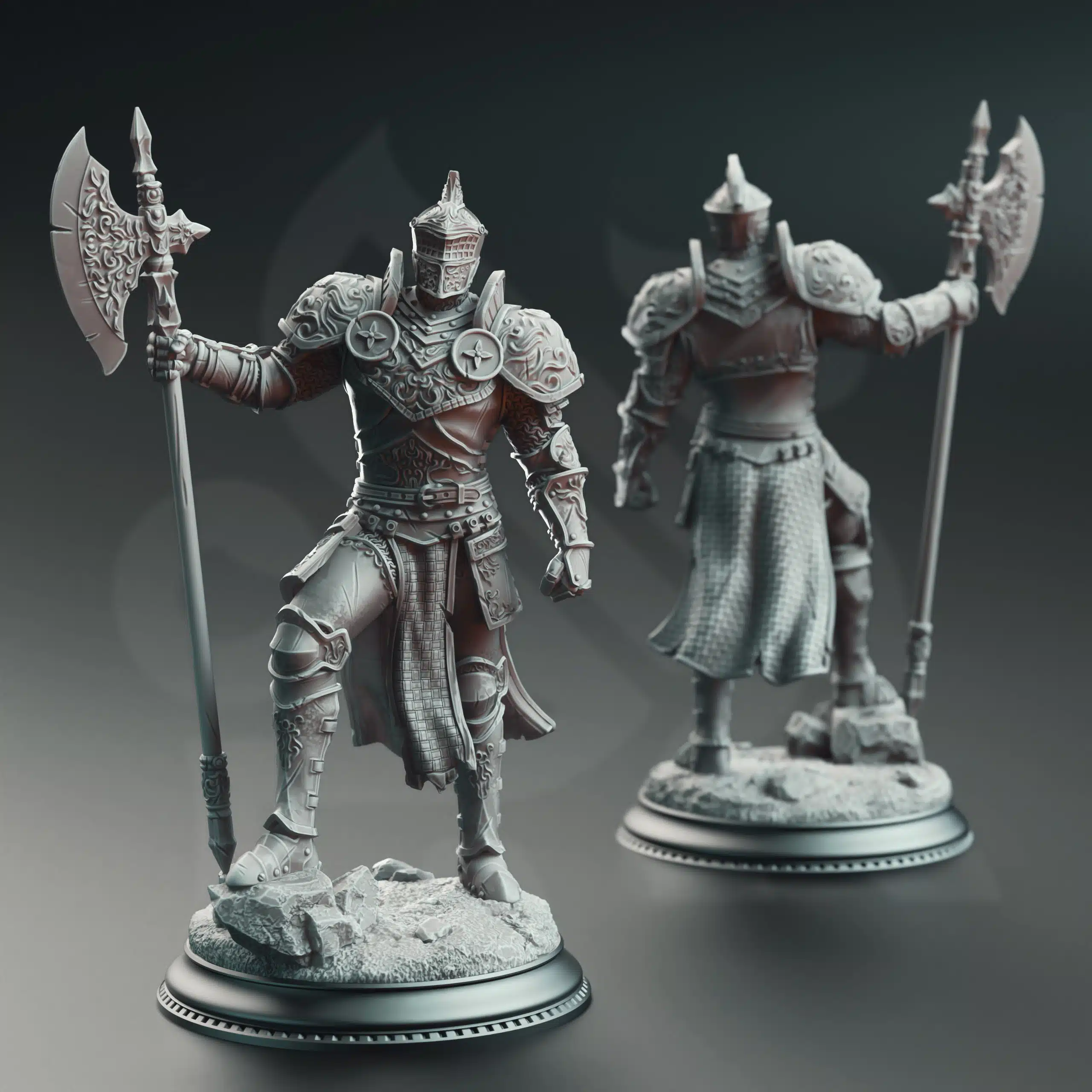 A Grim Siege April 2025 Release | Paintable 3D Resin Printed Miniature by DM Stash