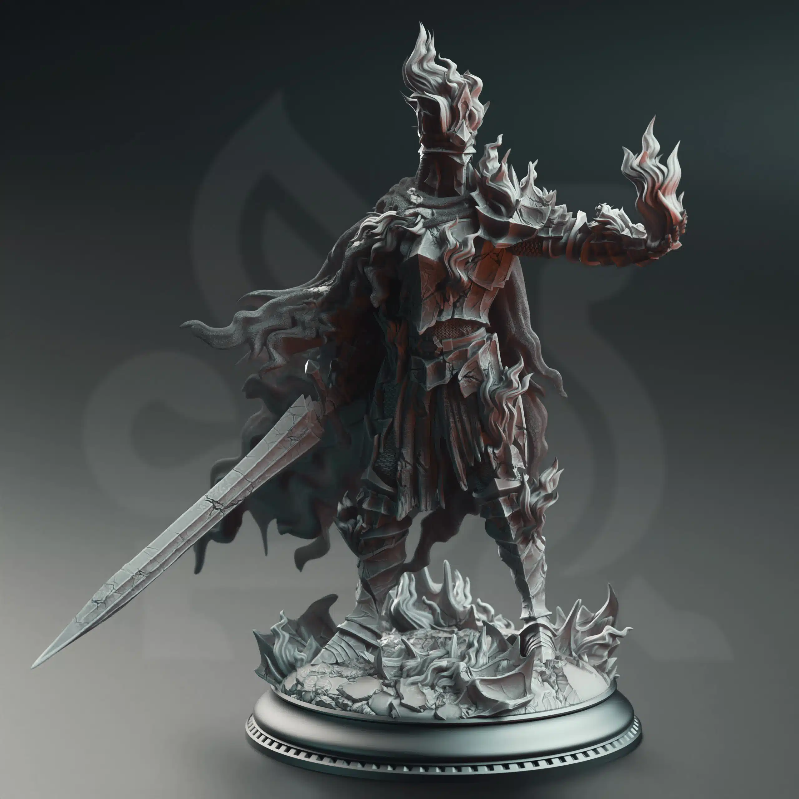 A Grim Siege April 2025 Release | Paintable 3D Resin Printed Miniature by DM Stash