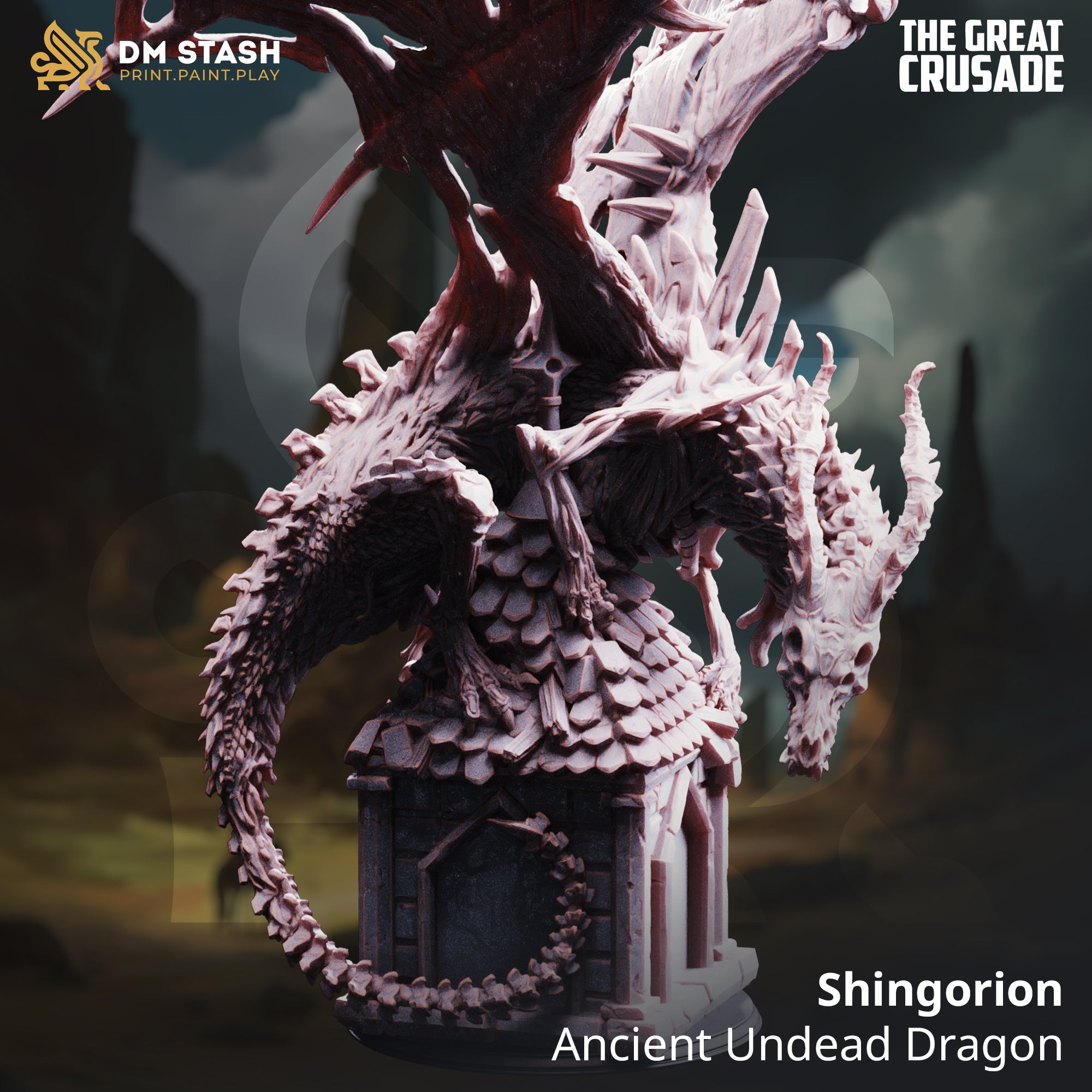 The Great Crusade January 2026 Release | Paintable 3D Resin Printed Miniature by DM Stash