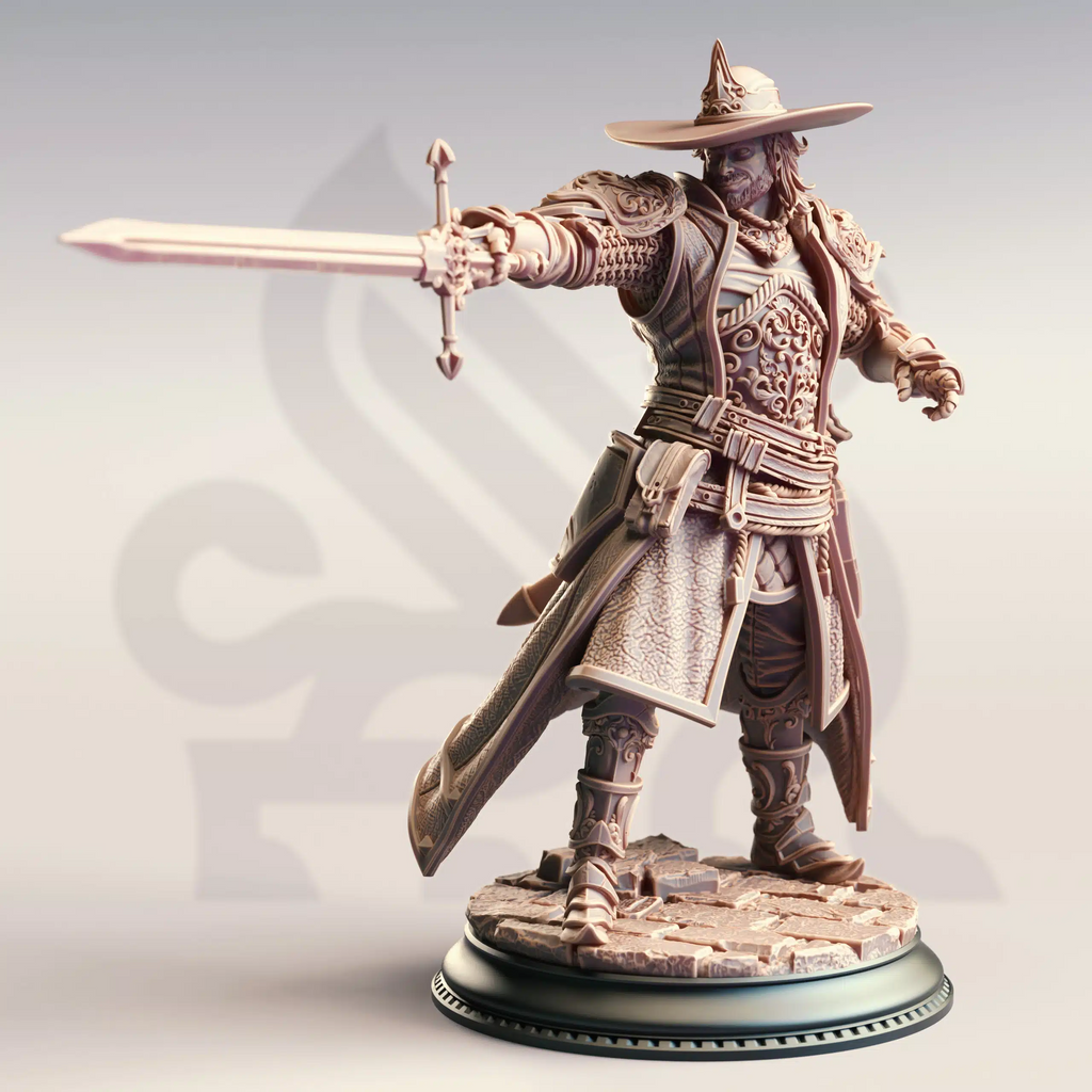 The Baldurian Inquisition March 2025 Release | Paintable 3D Resin Printed Miniature by DM Stash