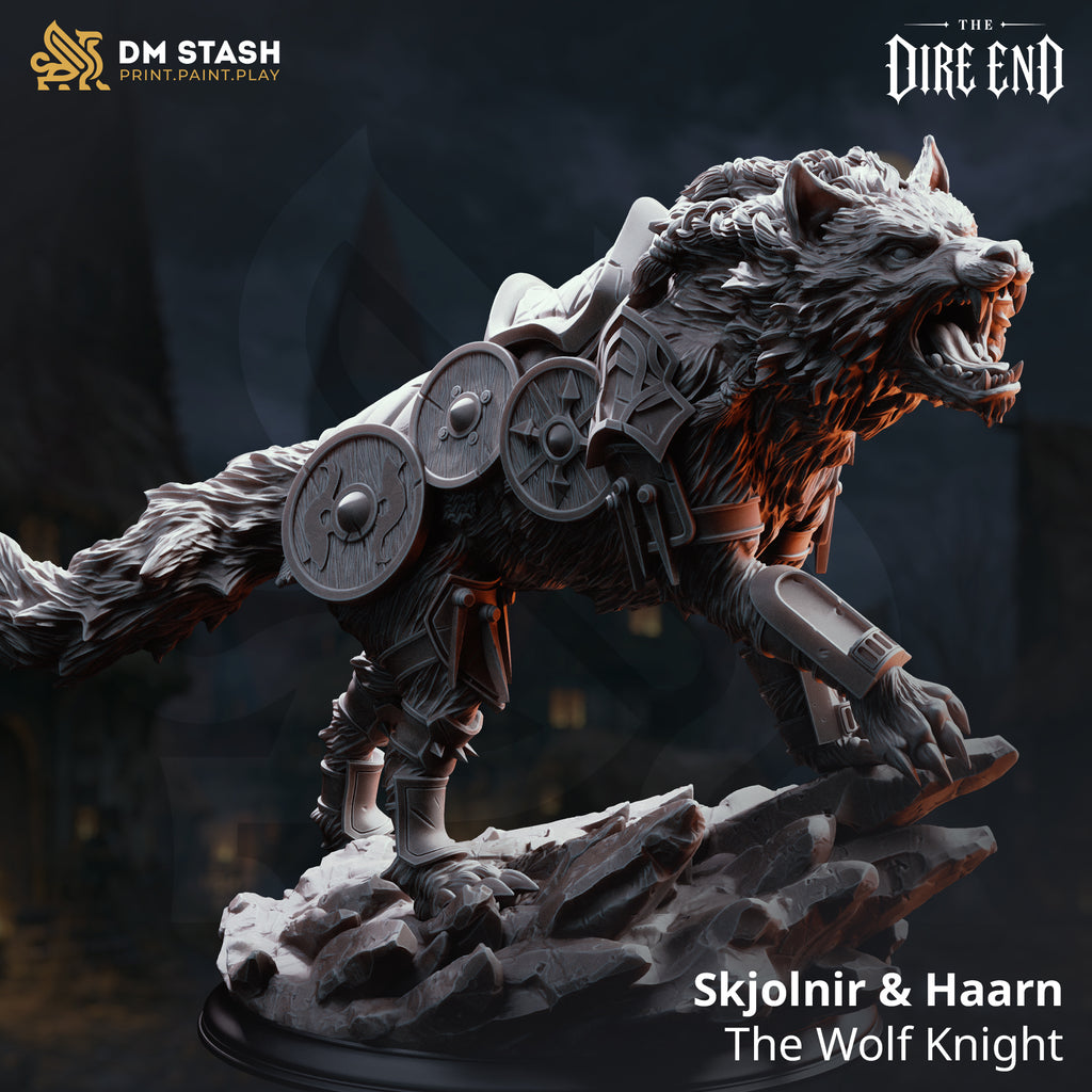The Dire End July 2026 Release | Paintable 3D Resin Printed Miniatures by DM Stash