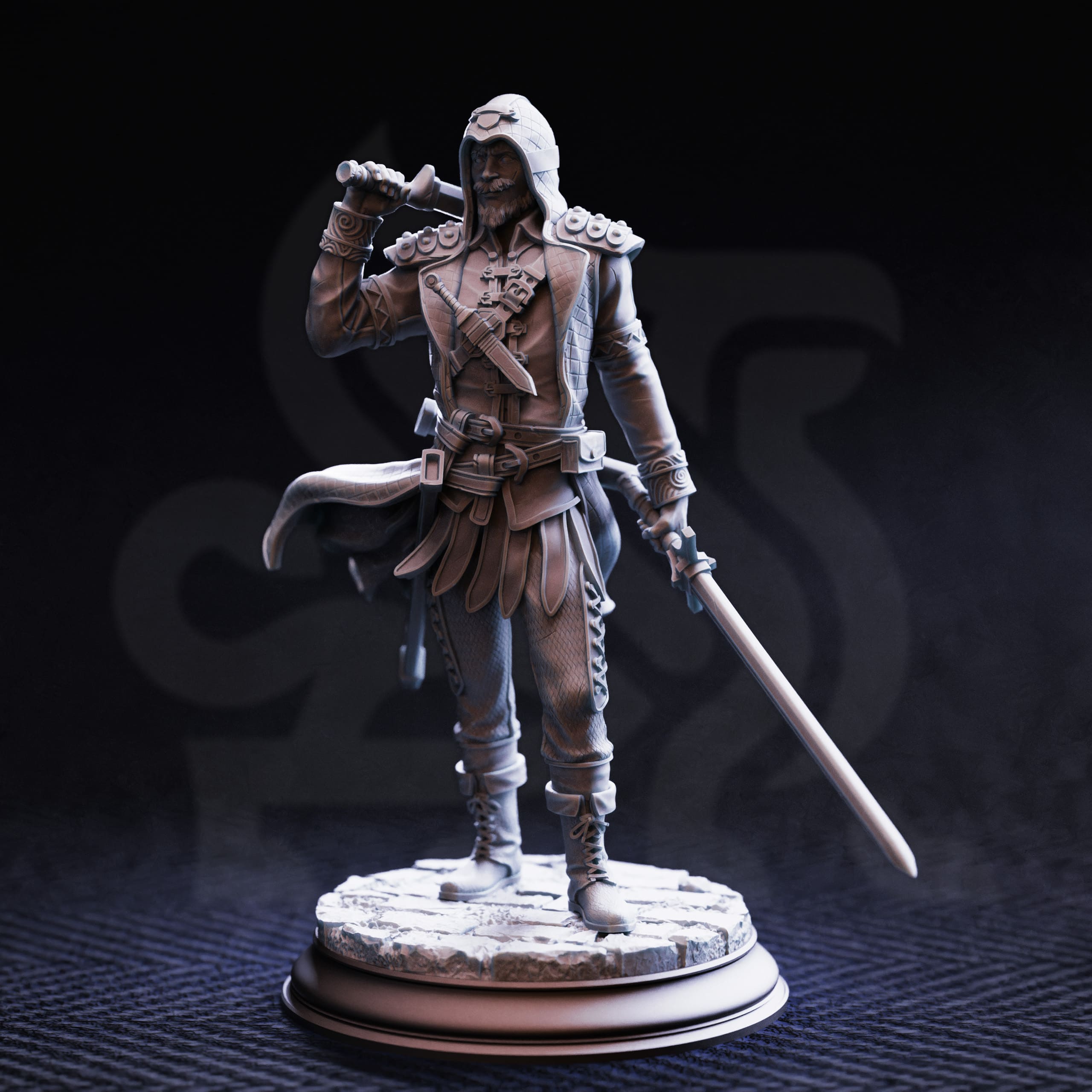 Law and Disorder December 2025 Release | Paintable 3D Resin Printed Miniature by DM Stash