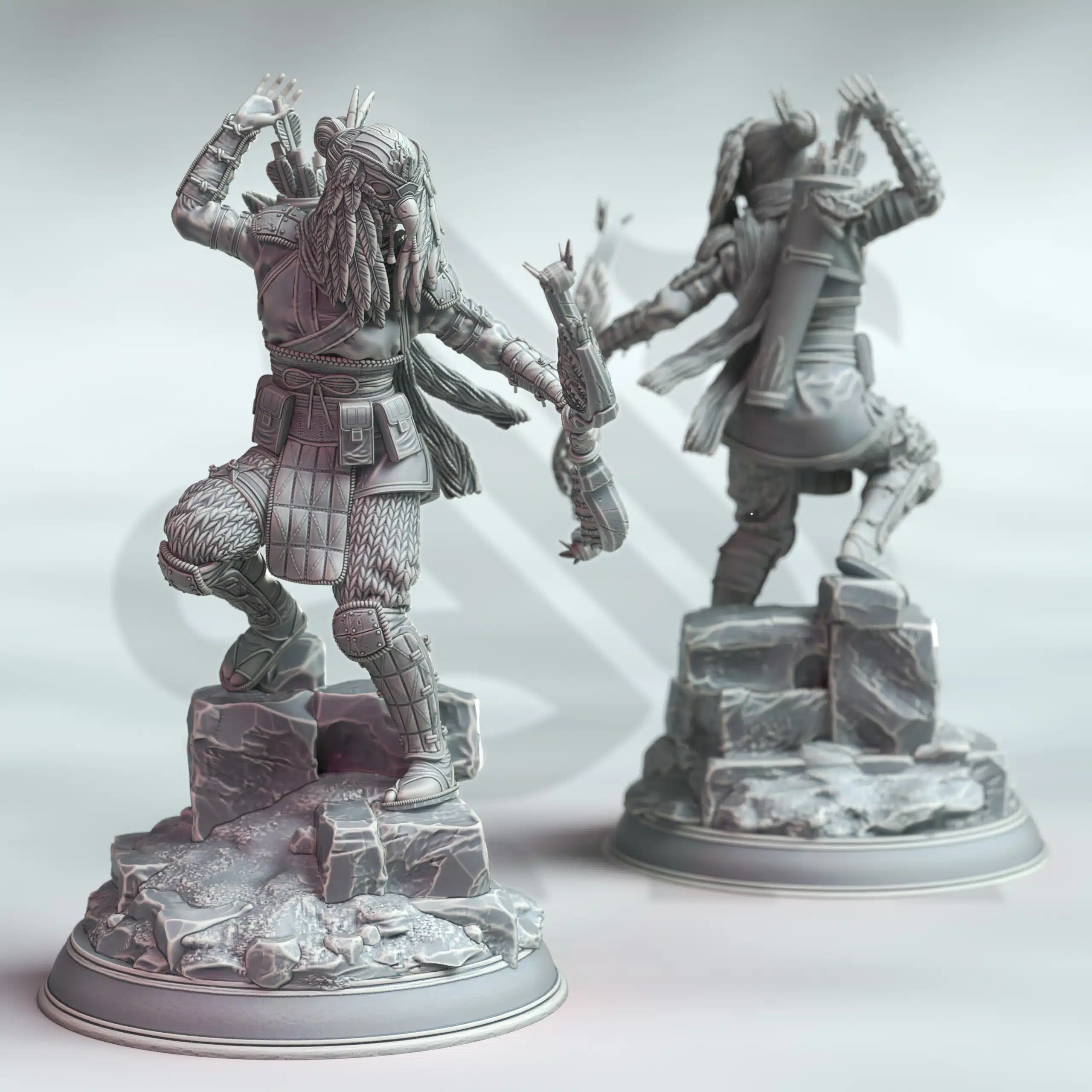 Spirits from the East September 2023 Release | Paintable 3D Resin Printed Miniature by DM Stash