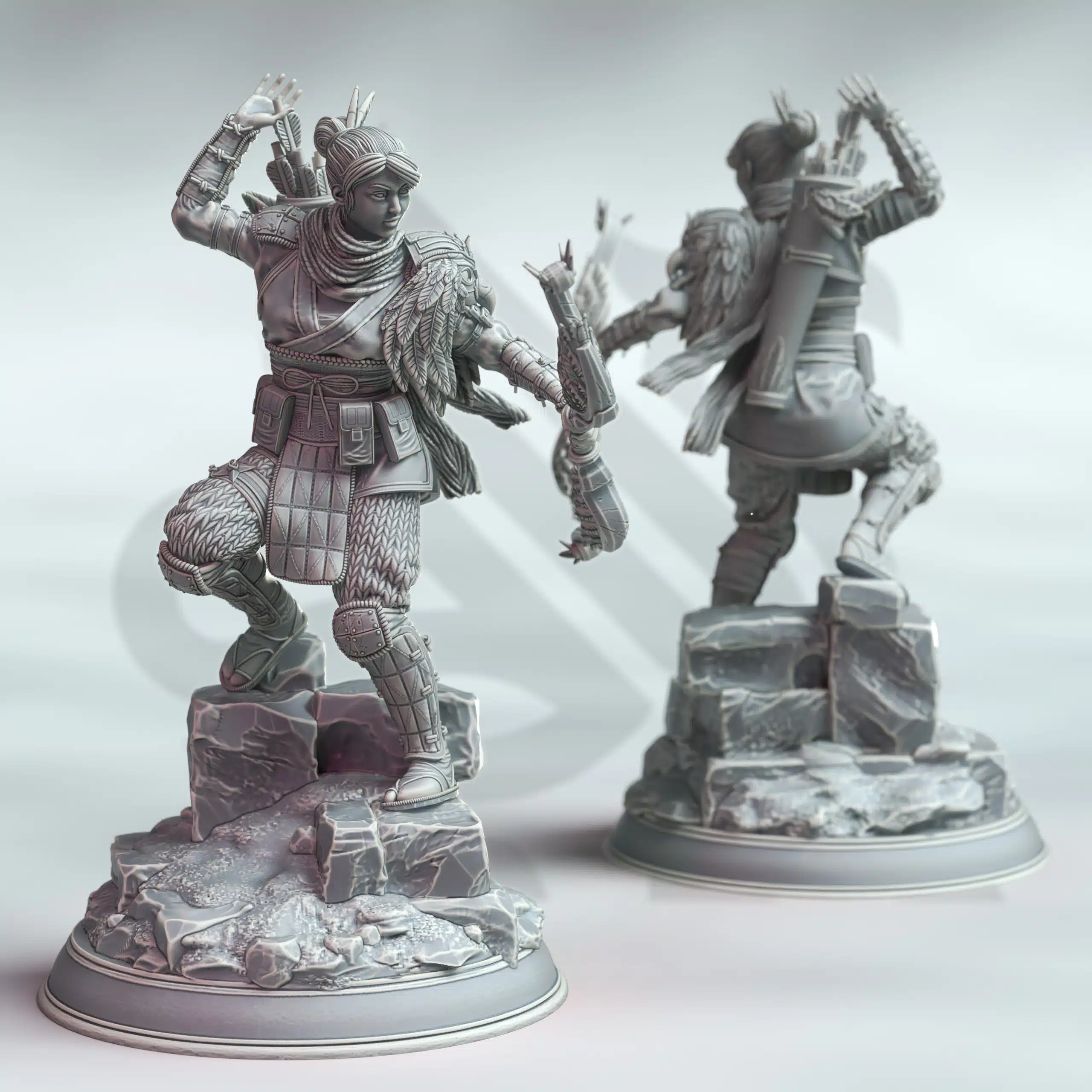 Spirits from the East September 2023 Release | Paintable 3D Resin Printed Miniature by DM Stash