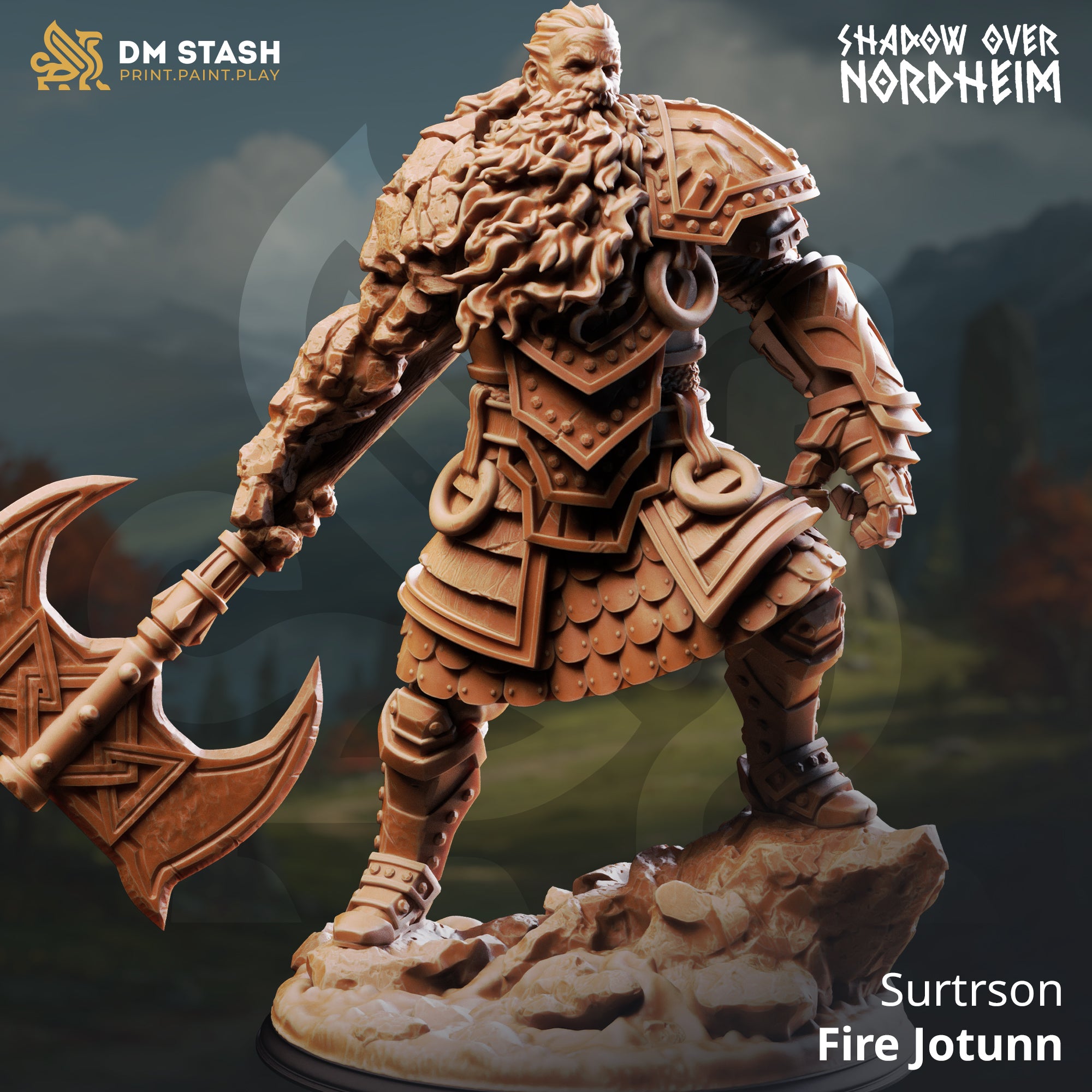 Shadow Over Nordheim October 2025 Release | Paintable 3D Resin Printed Miniature by DM Stash