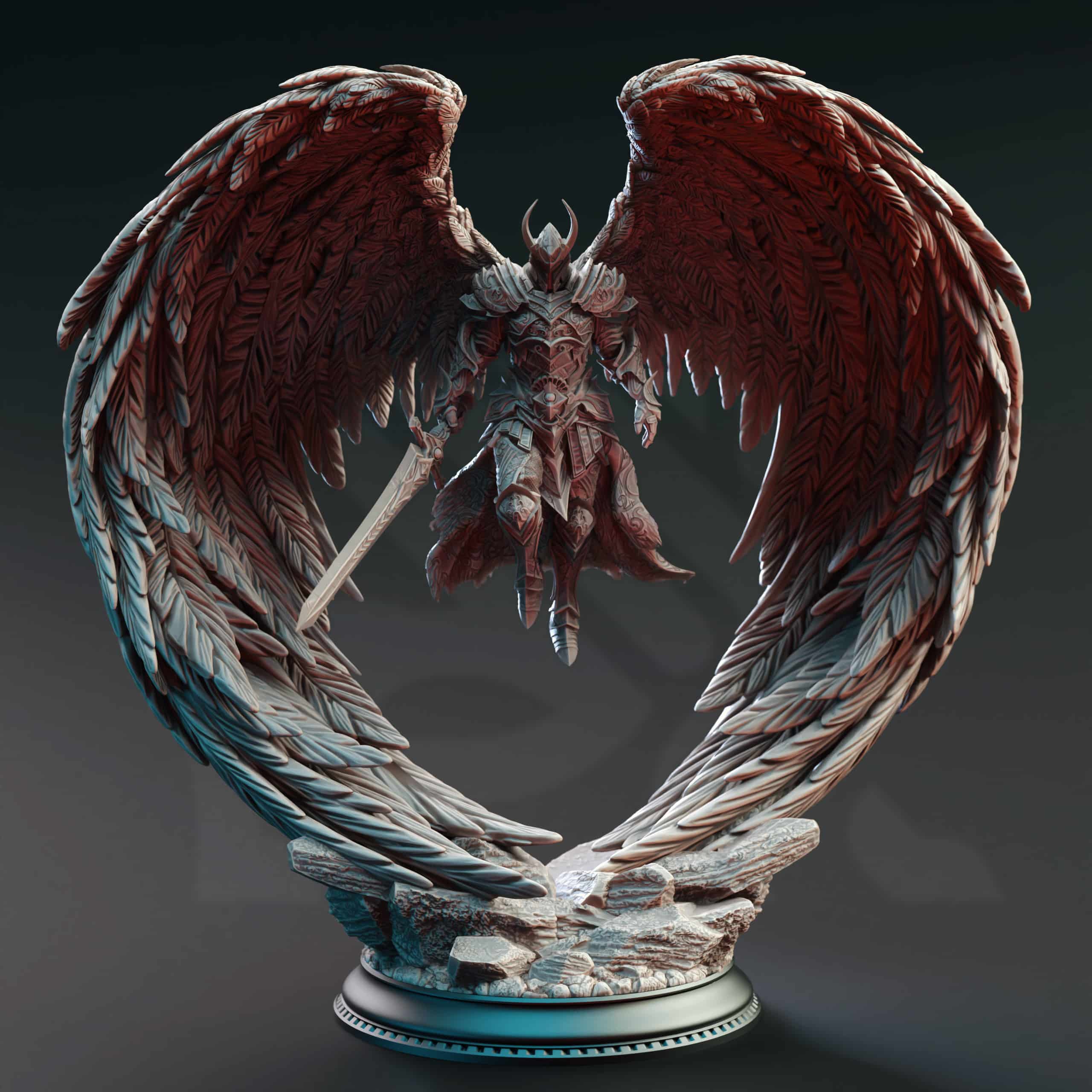 Devils & Divine January 2025 Release | Paintable 3D Resin Printed Miniature by DM Stash
