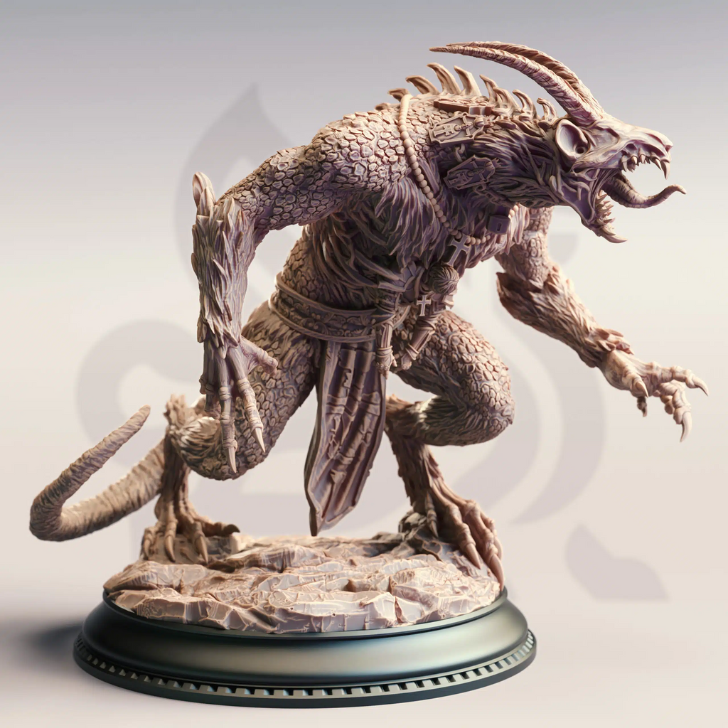 The Baldurian Inquisition March 2025 Release | Paintable 3D Resin Printed Miniature by DM Stash