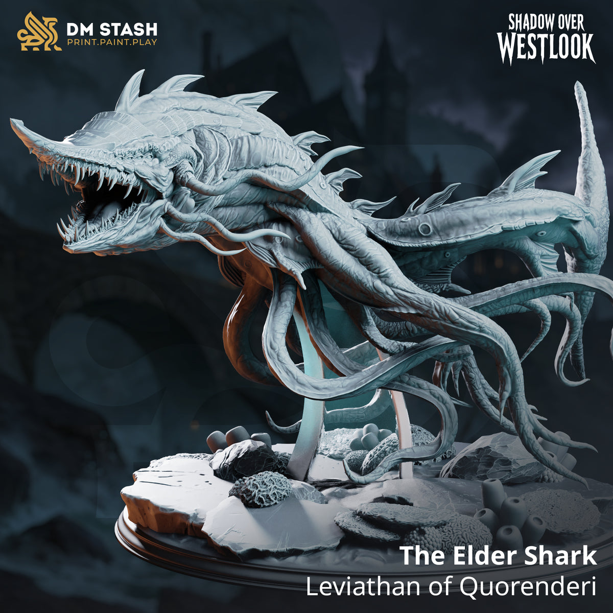 Shadow Over Westlook October 2026 Release | Paintable 3D Resin Printed Miniature by DM Stash