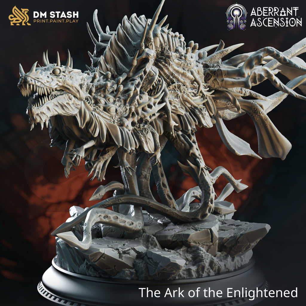 Aberrant Ascension July 2024 Release | Paintable 3D Resin Printed Miniature by DM Stash