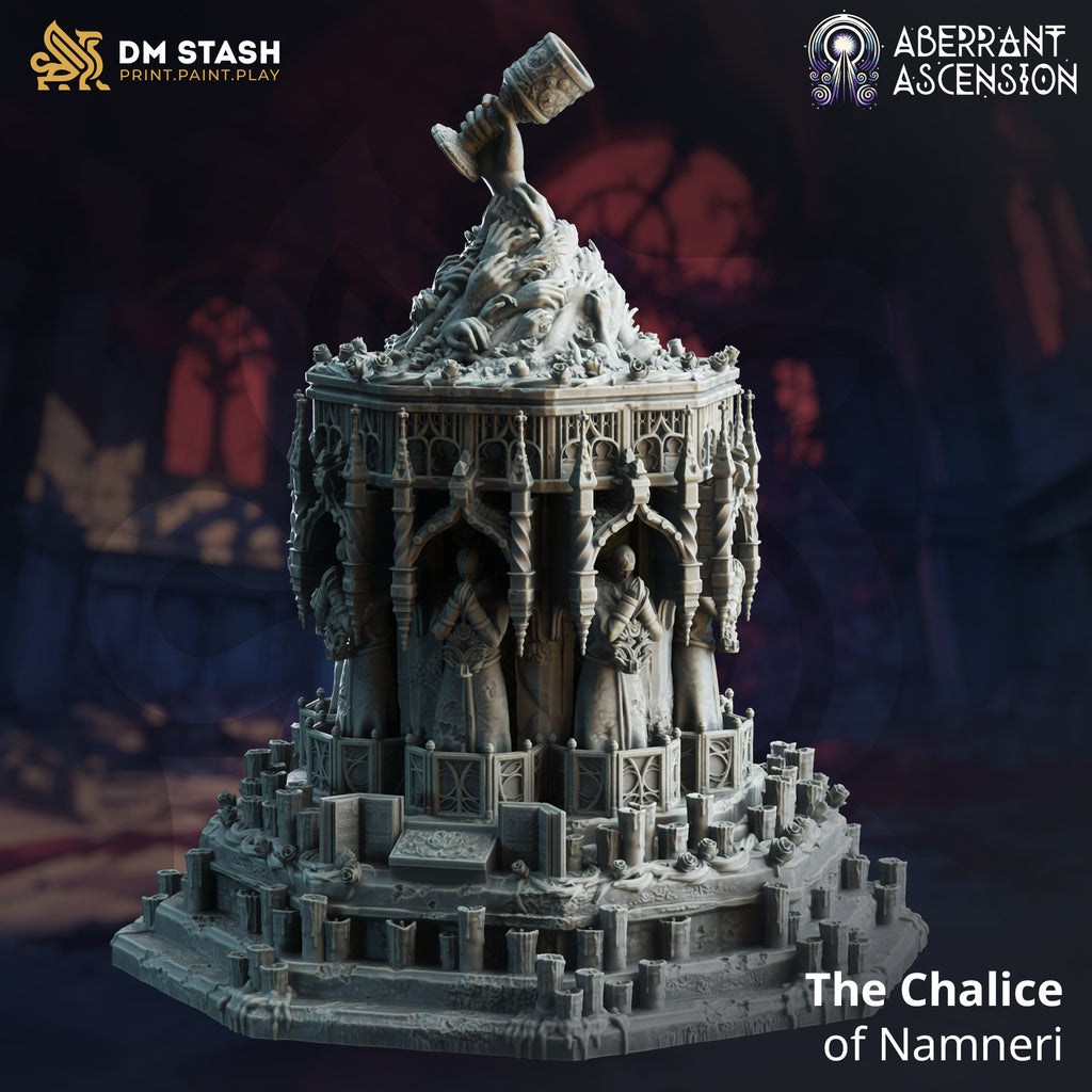 Aberrant Ascension July 2024 Release | Paintable 3D Resin Printed Miniature by DM Stash
