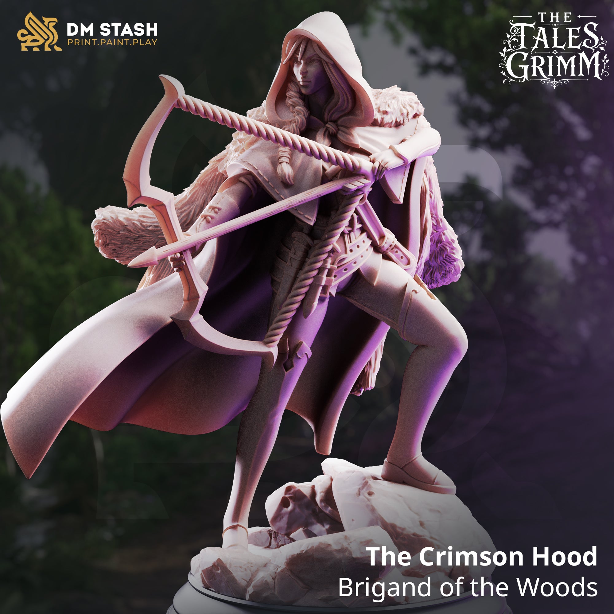 The Tales Grimm August 2026 Release | Paintable 3D Resin Printed Miniature by DM Stash