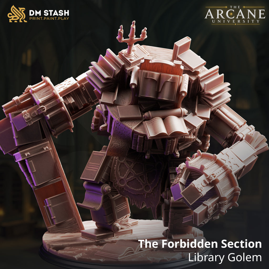 The Arcane University June 2026 Release | Paintable 3D Resin Printed Miniatures by DM Stash