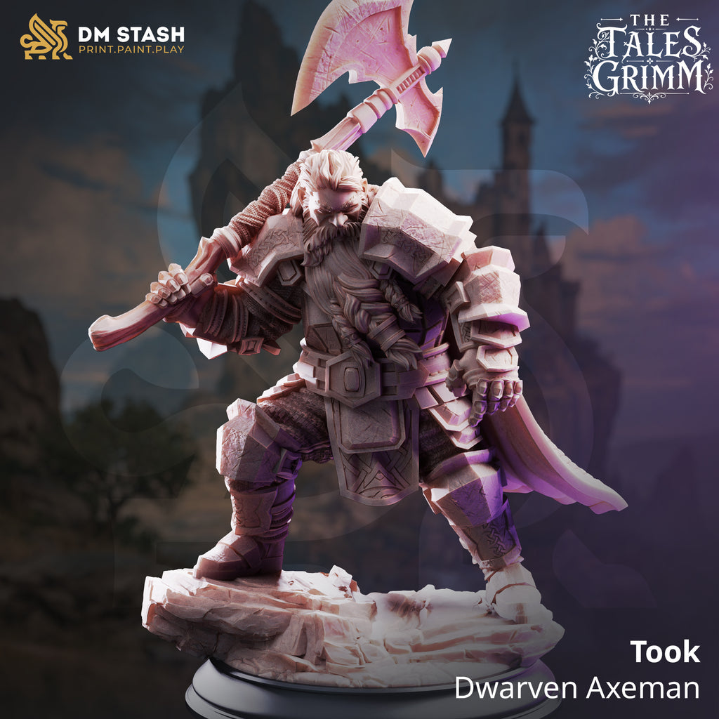 The Tales Grimm August 2026 Release | Paintable 3D Resin Printed Miniature by DM Stash