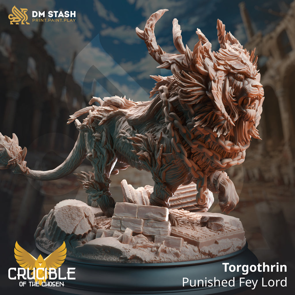 Crucible of the Chosen April 2024 Release | Paintable 3D Resin Printed Miniature by DM Stash