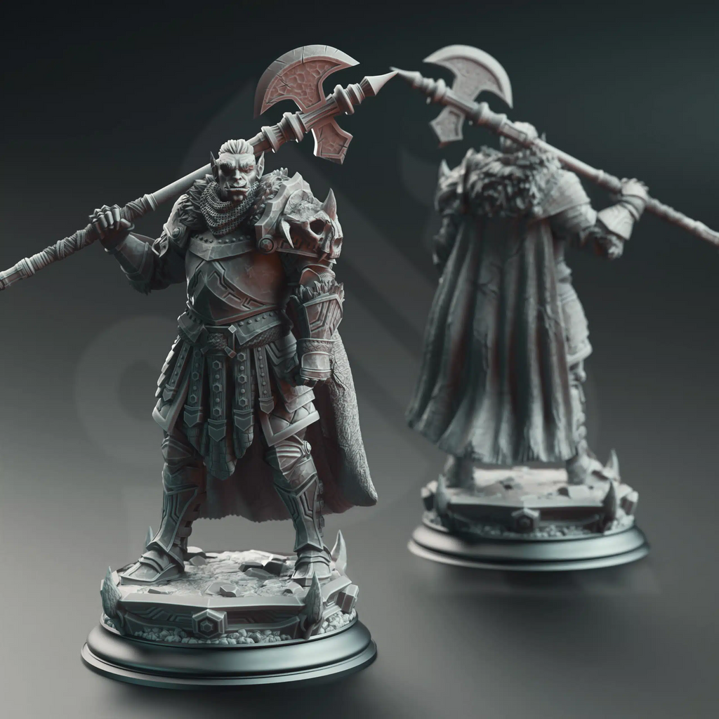 A Grim Siege April 2025 Release | Paintable 3D Resin Printed Miniature by DM Stash