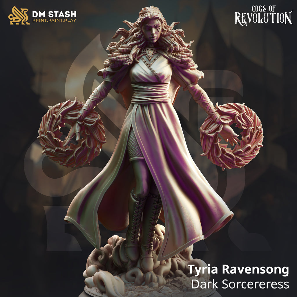 Cogs of Revolution February 2025 Release | Paintable 3D Resin Printed Miniature by DM Stash