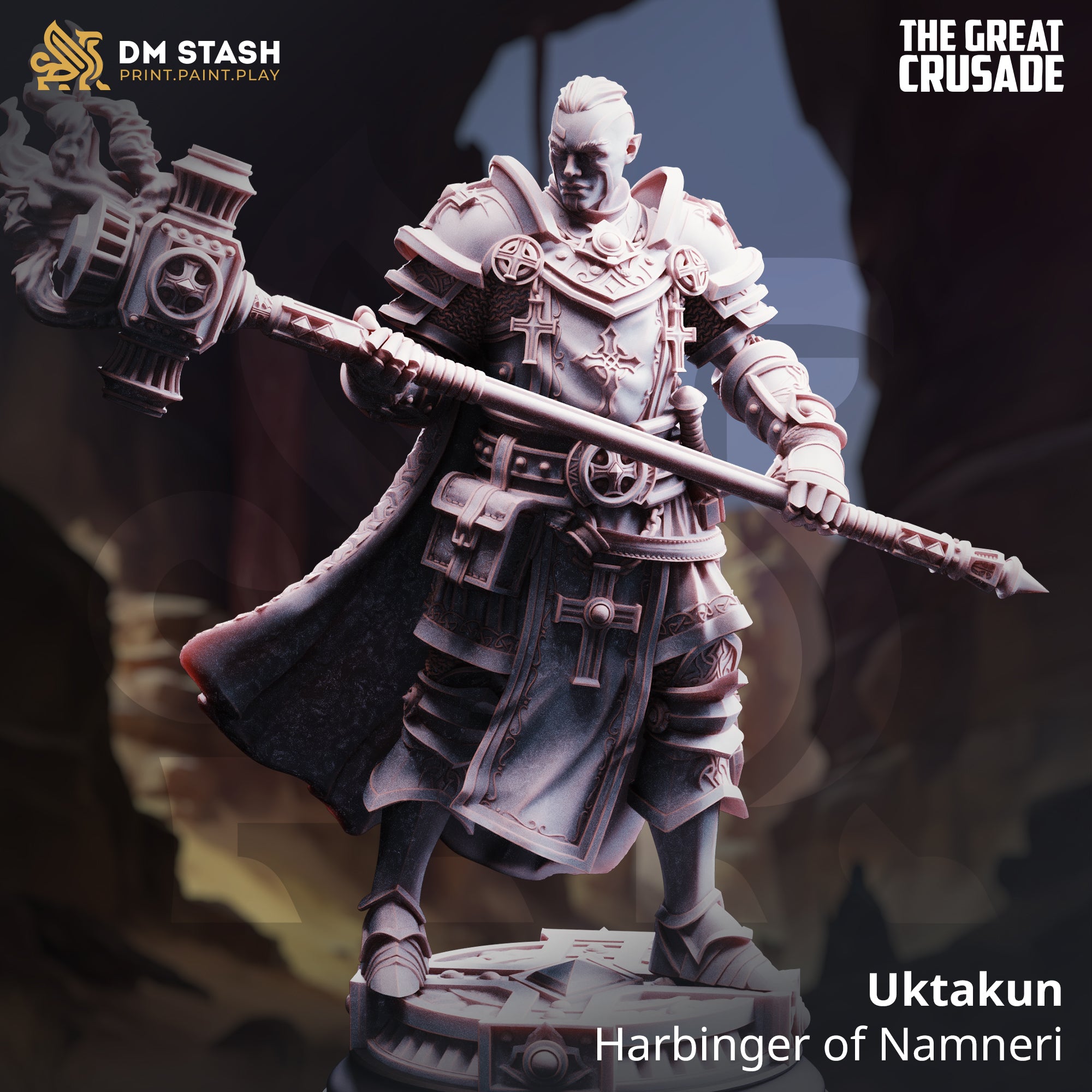 The Great Crusade January 2026 Release | Paintable 3D Resin Printed Miniature by DM Stash