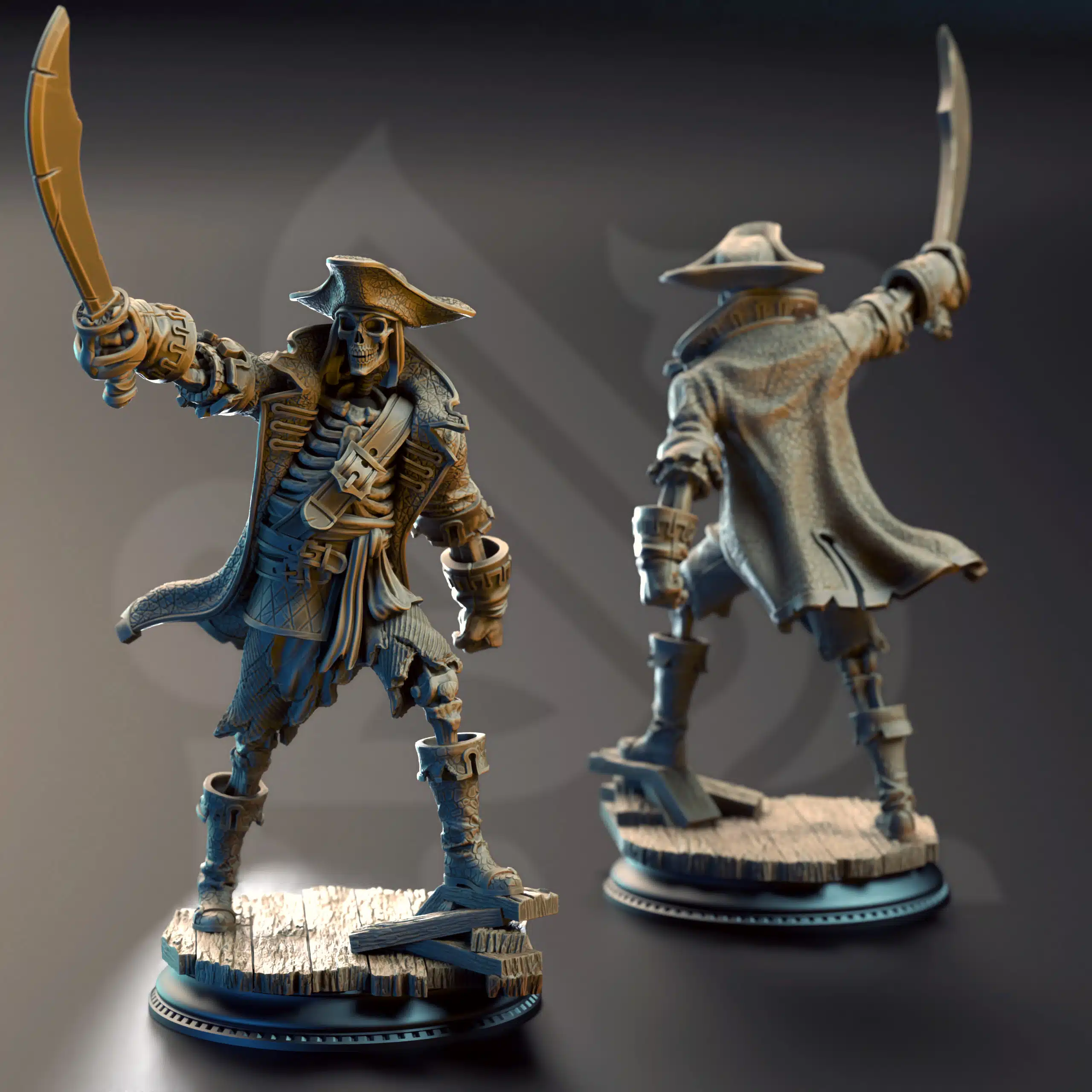 Blood on the Sails July 2025 Release | Paintable 3D Resin Printed Miniature by DM Stash