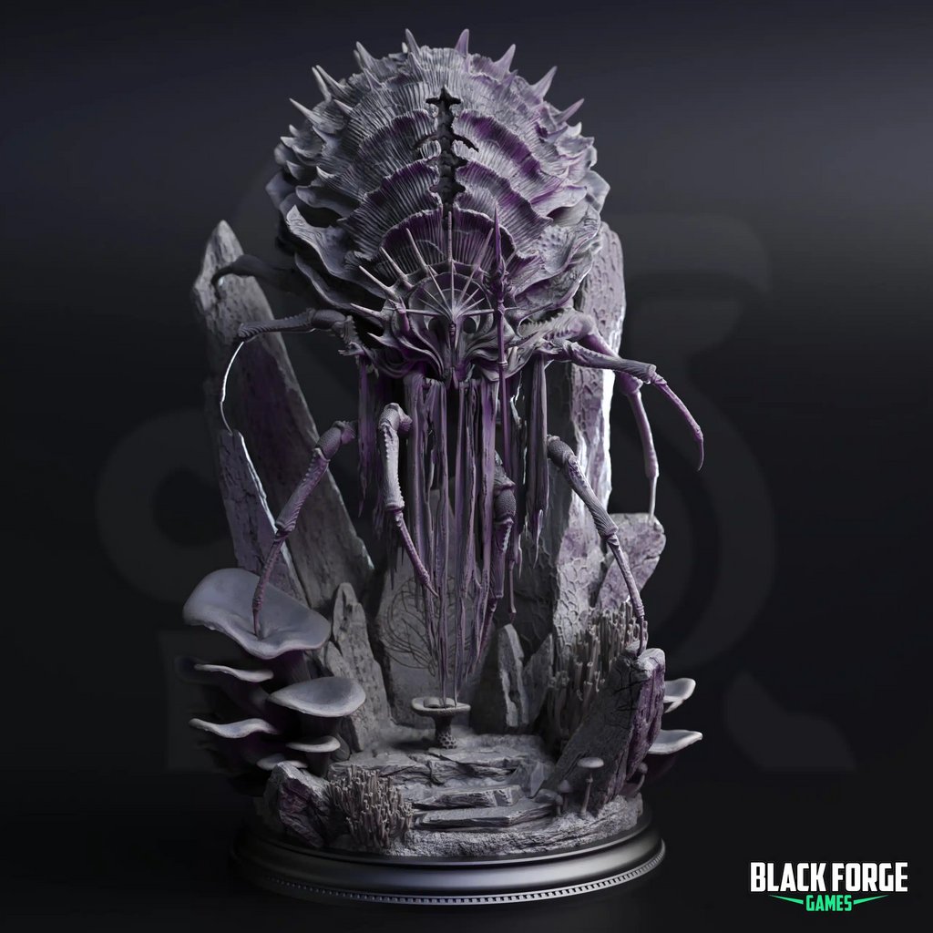 Drow From Beyond August 2025 Release | Paintable 3D Resin Printed Miniature by DM Stash