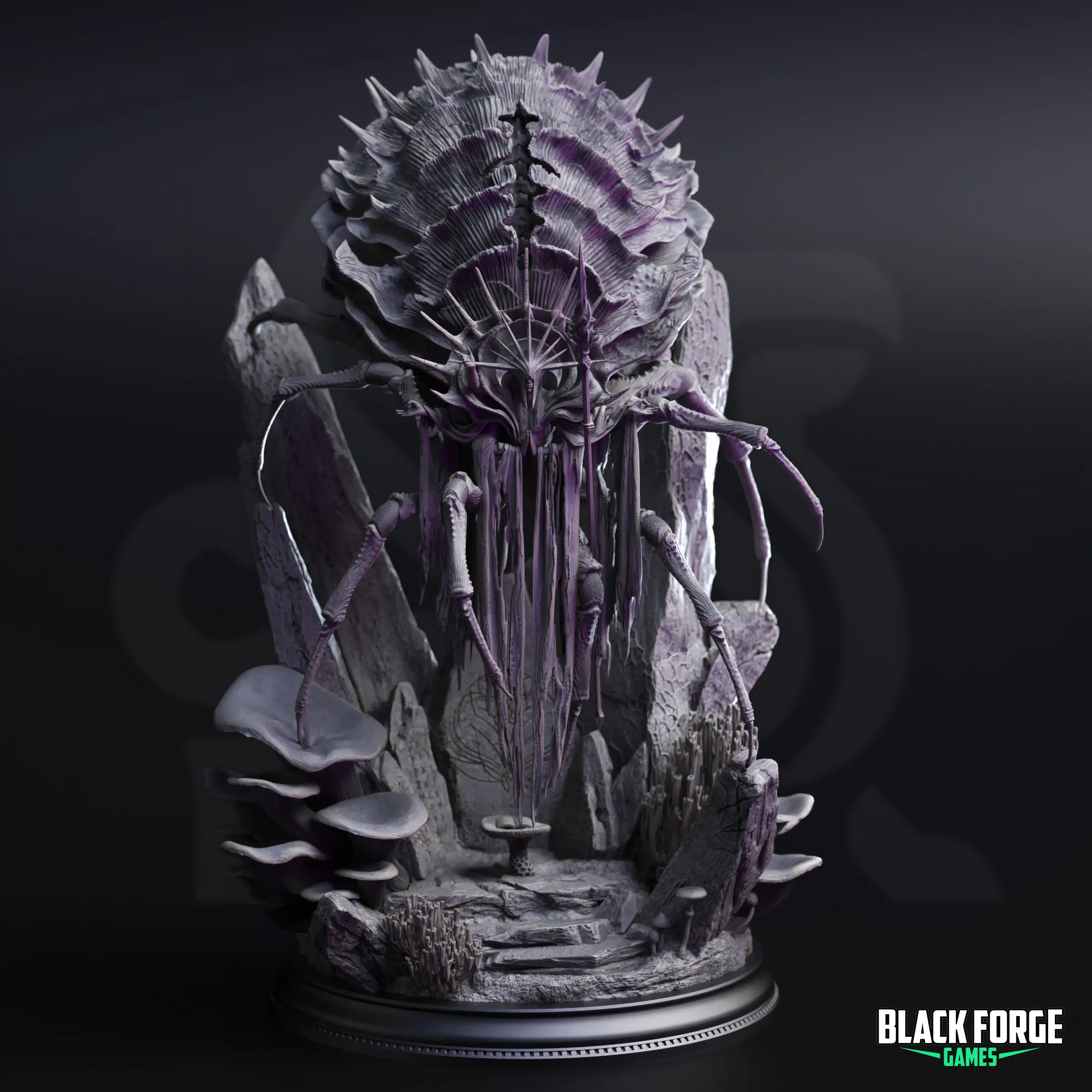 Drow From Beyond August 2025 Release | Paintable 3D Resin Printed Miniature by DM Stash