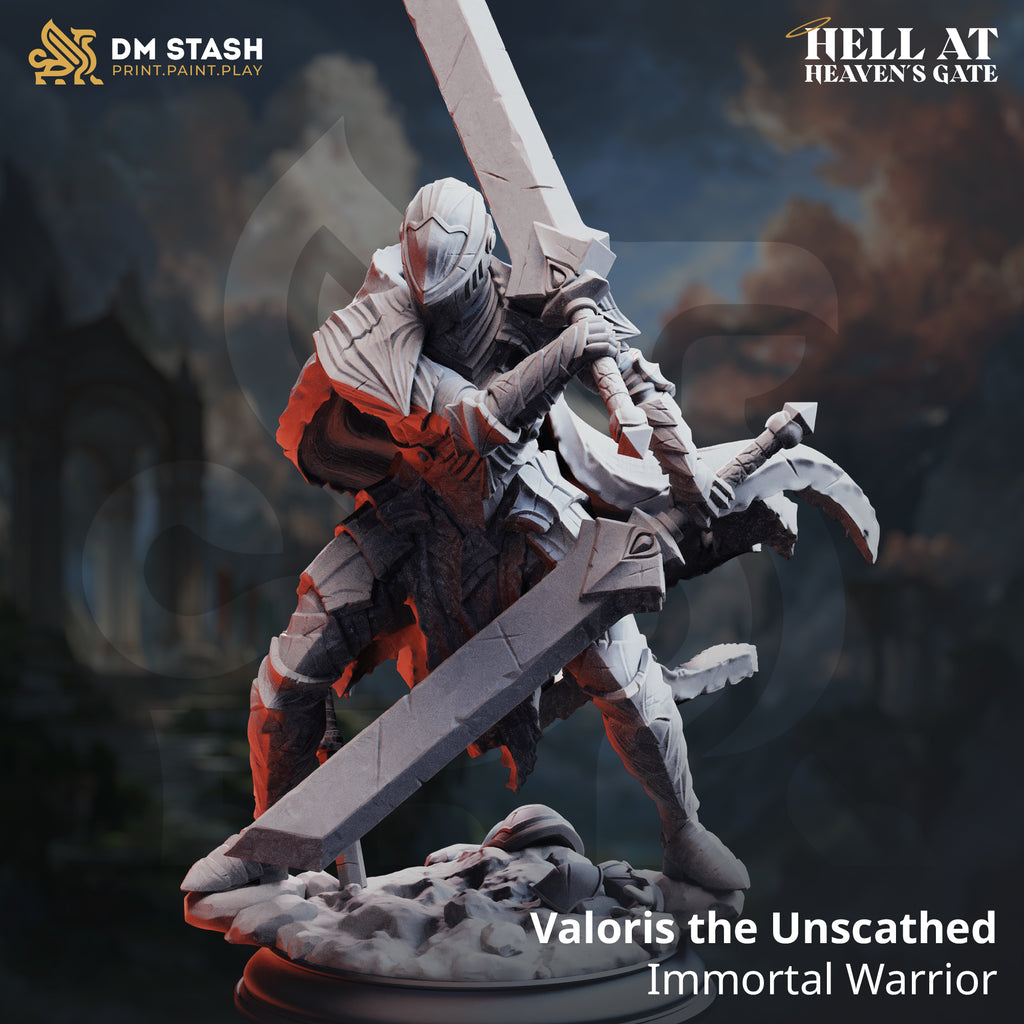 Hell at Heaven's Gate March 2026 Release | Paintable 3D Resin Printed Miniature by DM Stash