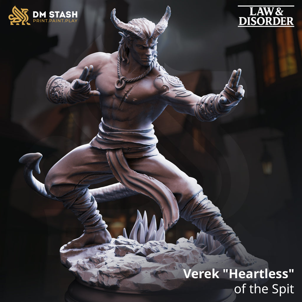 Law and Disorder December 2025 Release | Paintable 3D Resin Printed Miniature by DM Stash