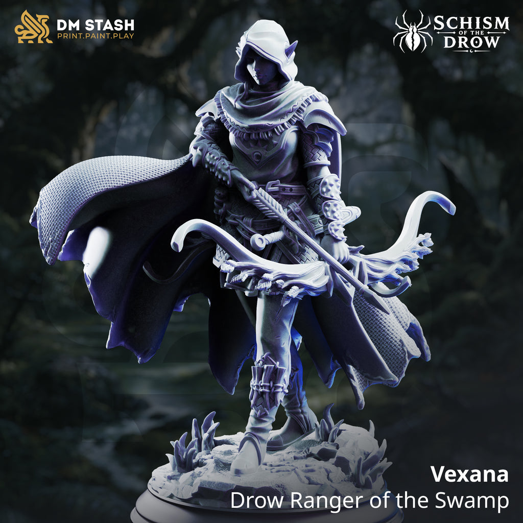 Schism of the Drow September 2026 Release | Paintable 3D Resin Printed Miniature by DM Stash