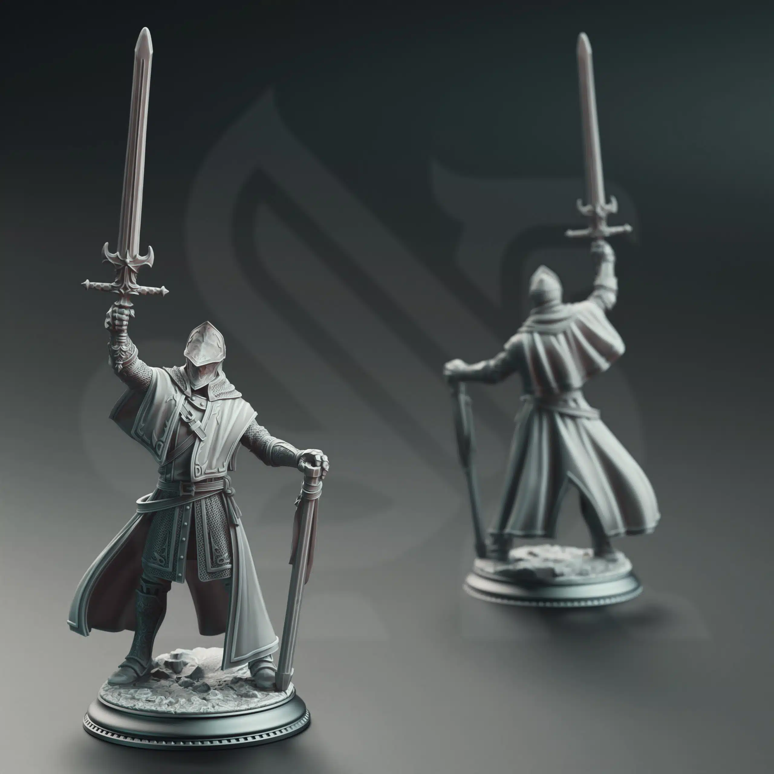 A Grim Siege April 2025 Release | Paintable 3D Resin Printed Miniature by DM Stash