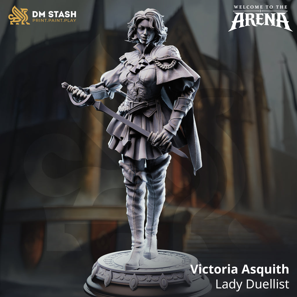 Welcome to the Arena May 2026 Release | Paintable 3D Resin Printed Miniature by DM Stash
