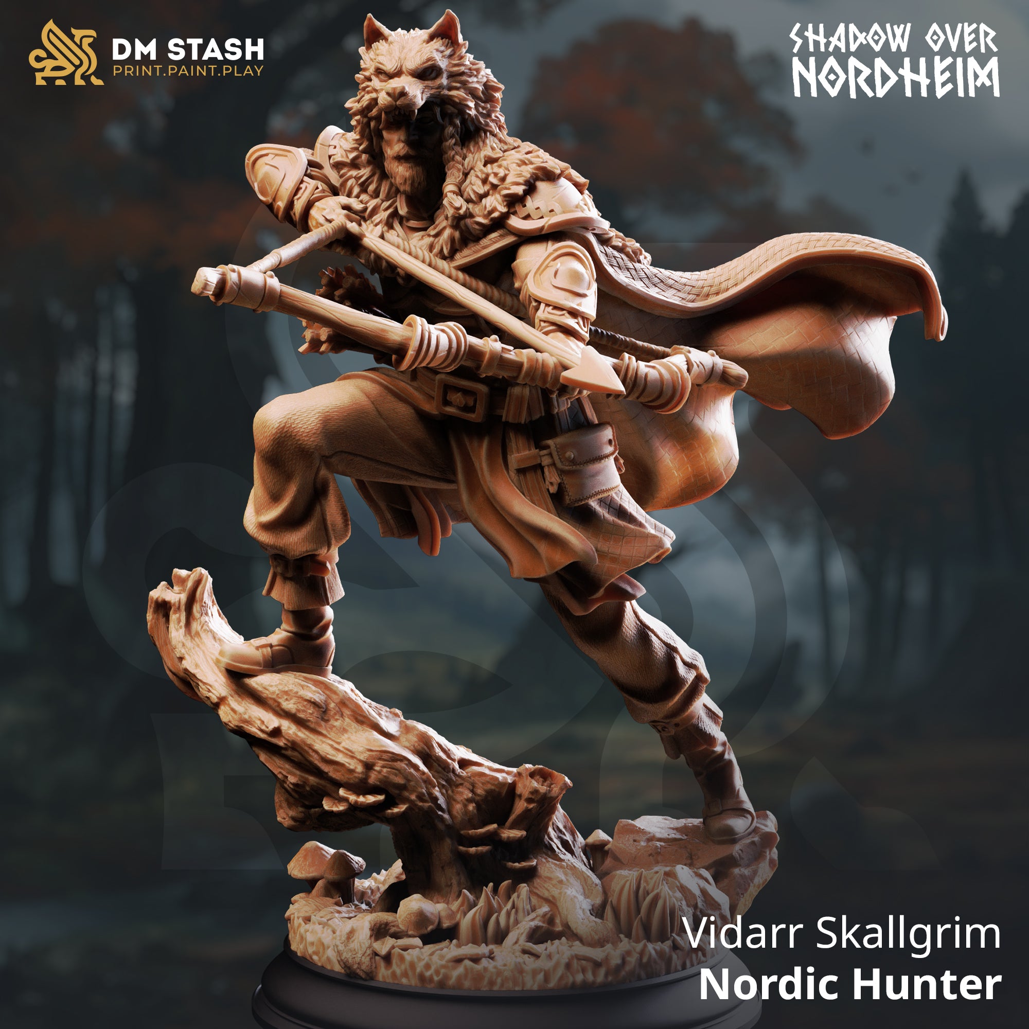 Shadow Over Nordheim October 2025 Release | Paintable 3D Resin Printed Miniature by DM Stash