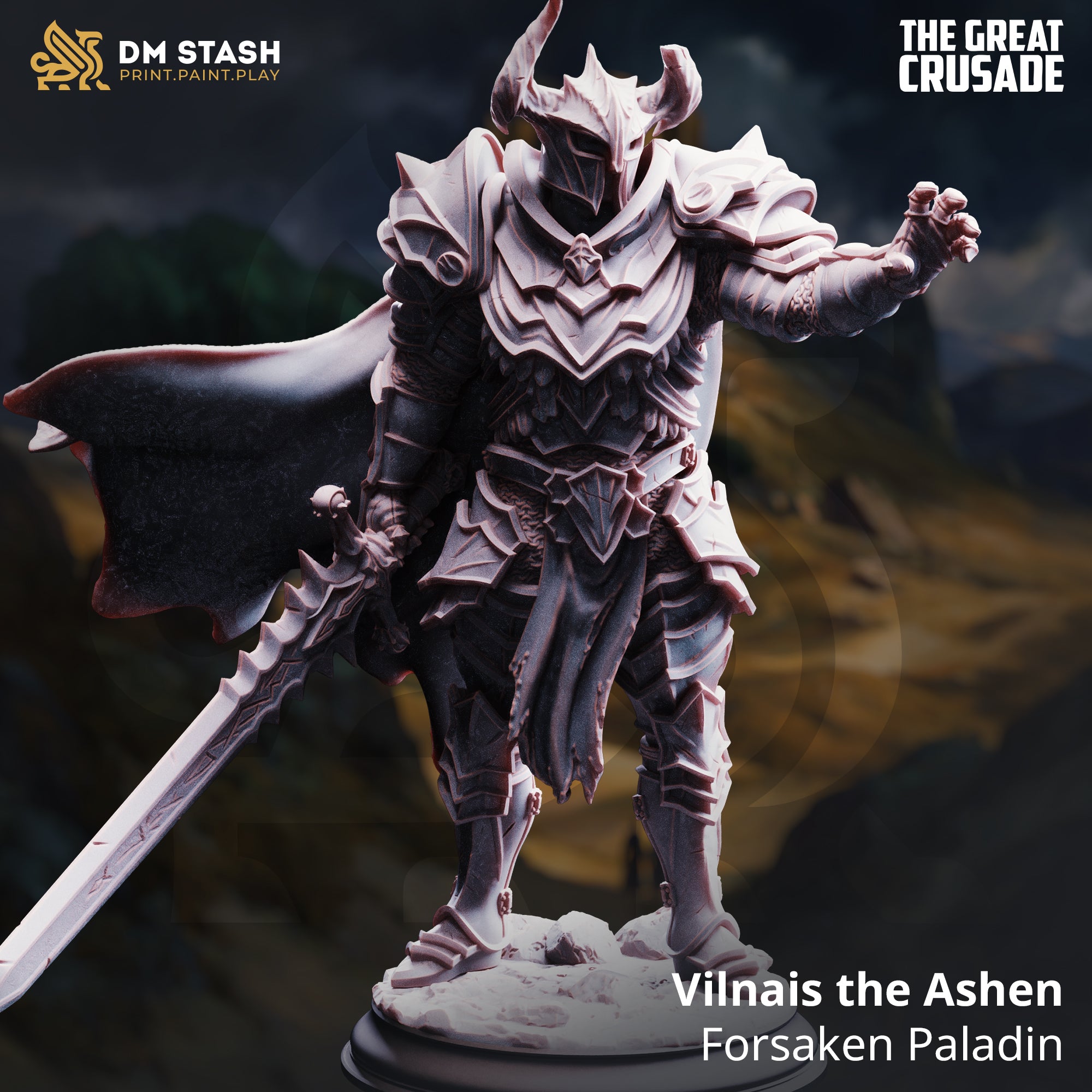 The Great Crusade January 2026 Release | Paintable 3D Resin Printed Miniature by DM Stash