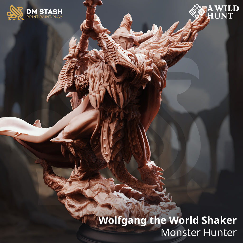 A Wild Hunt November 2025 Release | Paintable 3D Resin Printed Miniature by DM Stash