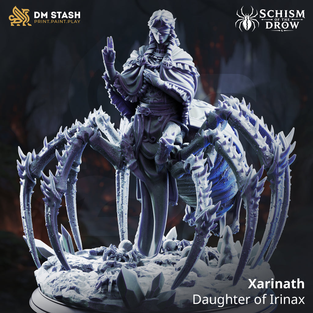 Schism of the Drow September 2026 Release | Paintable 3D Resin Printed Miniature by DM Stash