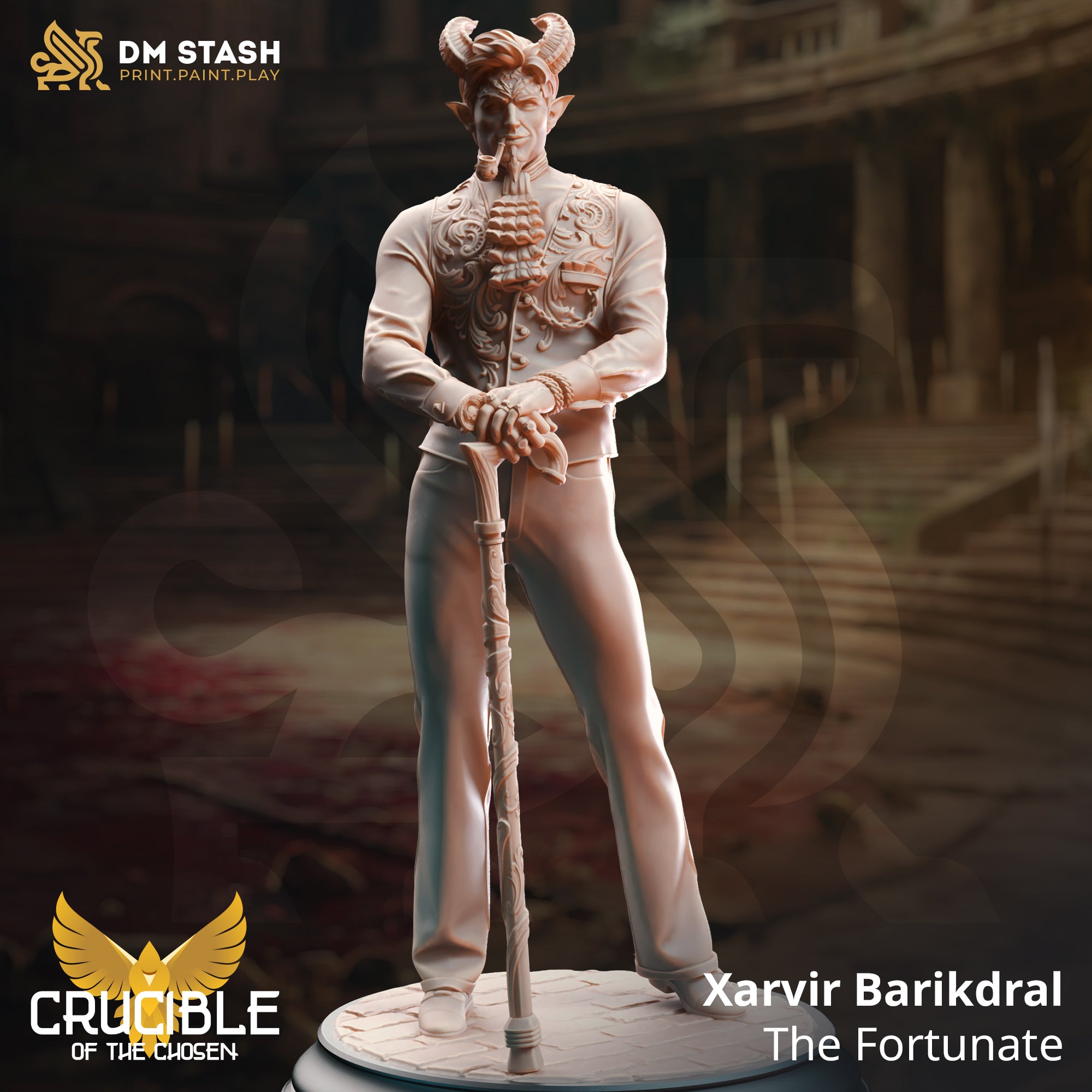 Crucible of the Chosen April 2024 Release | Paintable 3D Resin Printed Miniature by DM Stash
