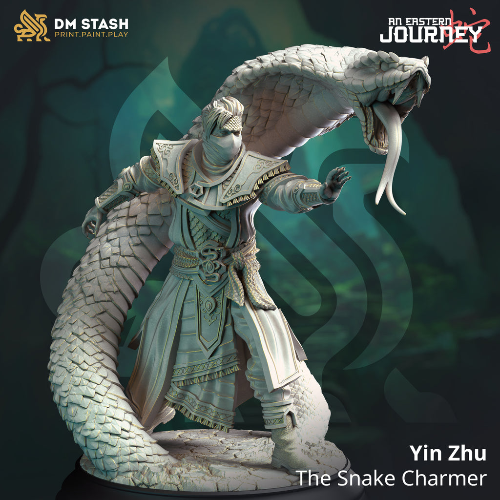 An Eastern Journey December 2024 Release | Paintable 3D Resin Printed Miniature by DM Stash