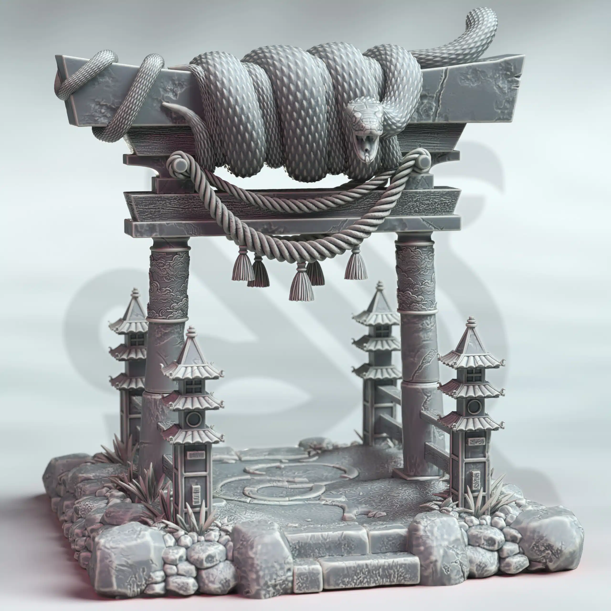 Spirits from the East September 2023 Release | Paintable 3D Resin Printed Miniature by DM Stash