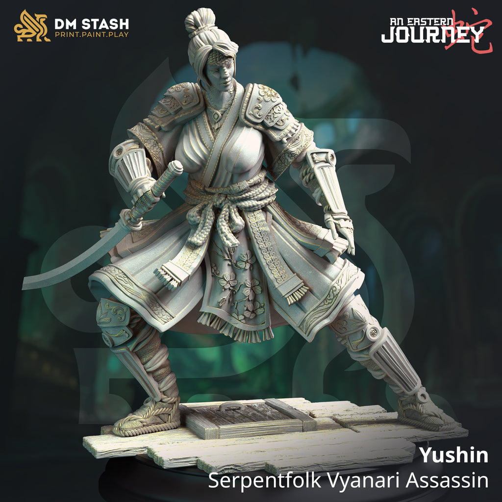 An Eastern Journey December 2024 Release | Paintable 3D Resin Printed Miniature by DM Stash