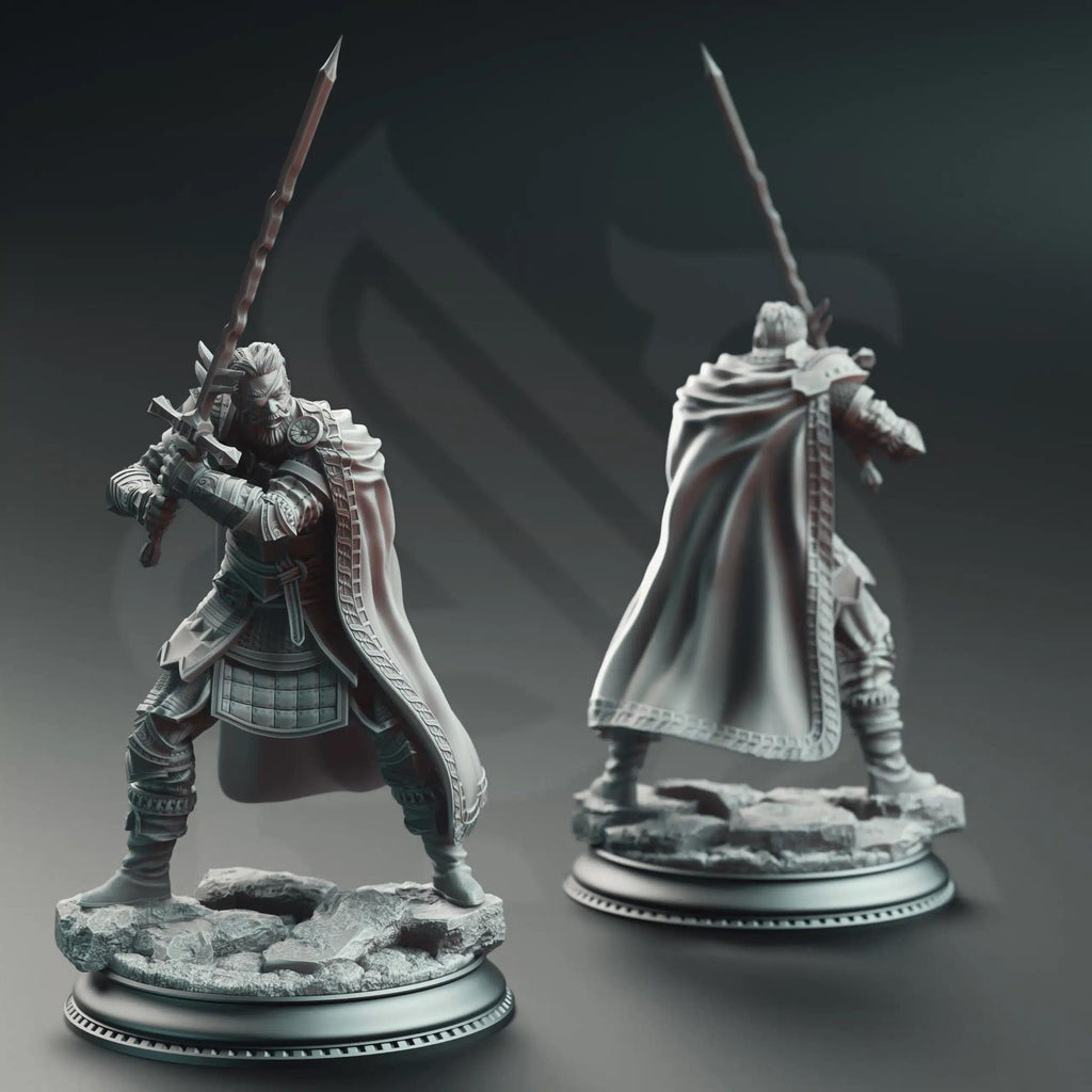 A Grim Siege April 2025 Release | Paintable 3D Resin Printed Miniature by DM Stash