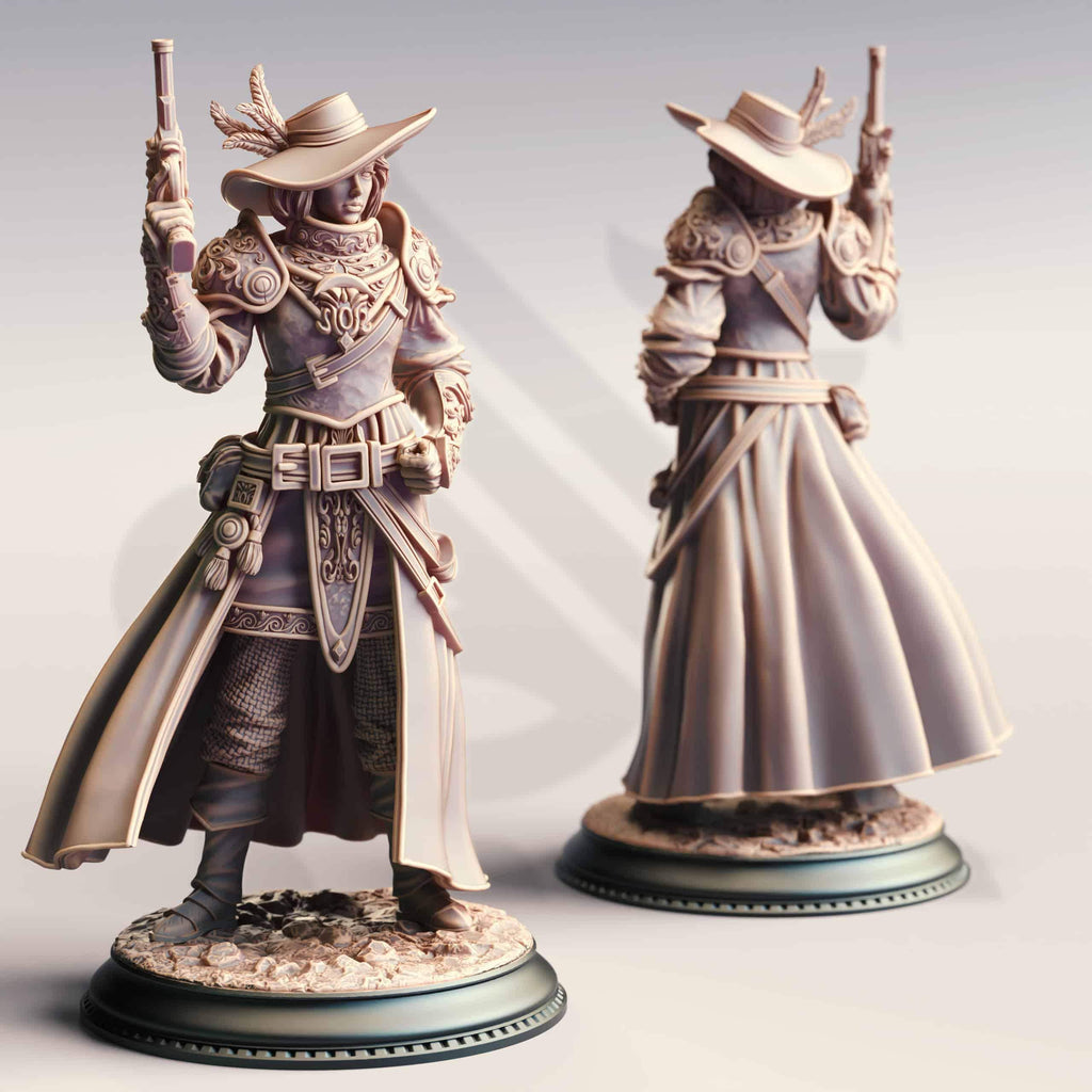 Lady Cirilia of the Reach – High Inquisitor | Paintable 3D Resin Printed Miniature by DM Stash