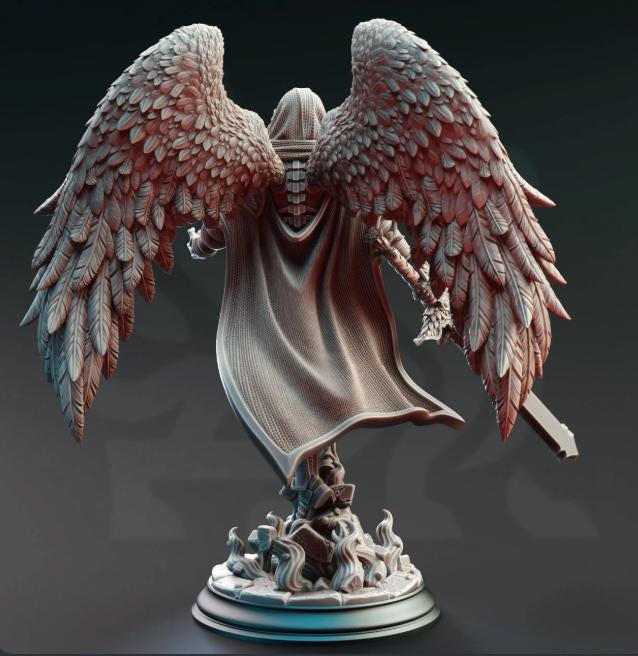 Eranameli – The Soul Bringer | Paintable 3D Resin Printed Miniature by DM Stash