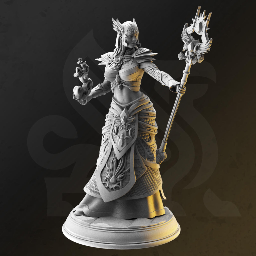 Ferendir Miar – Arch Holder | Paintable 3D Resin Printed Miniature by DM Stash